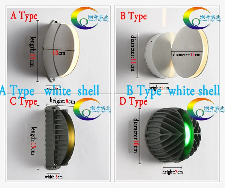 

10PCS/ New LED windowsill 10W wall lamp Outdoor waterproof wall light Outdoor wall lampCHINA POST AC85-265V