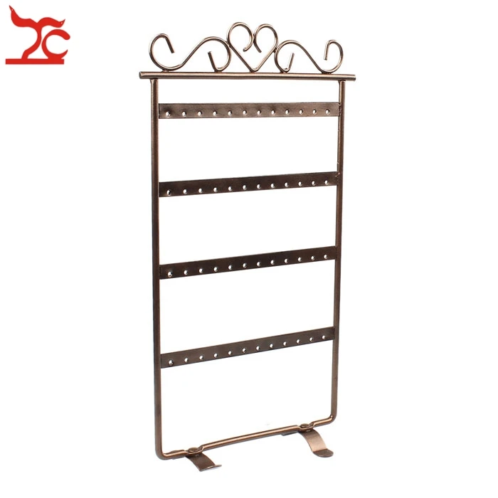 4 шт./партия металлические серьги с 48 отверстиями|jewelry showcase|earring displayearring display stand |