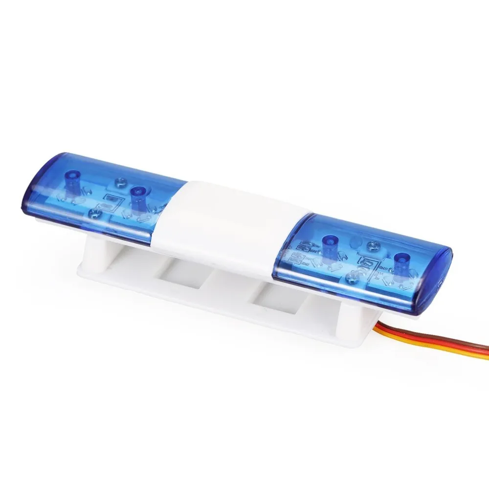 

LED Police RC Car Parts Lights AX-501 Multi-function Rotating Flashing Lamp for 1/10 1/8 HSP Traxxas TAMIYA CC01 Axial SCX10 D90