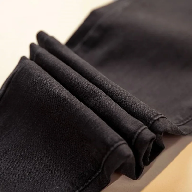 2019 Jeans Female Denim Pants Black Color Womens Jeans Donna Stretch Bottoms Feminino Skinny Pants For Women Trousers Free Ship 2019 Jeans Female Denim Pants Black Color Womens Jeans Donna Stretch Bottoms Feminino Skinny Pants For Women Trousers Free Ship