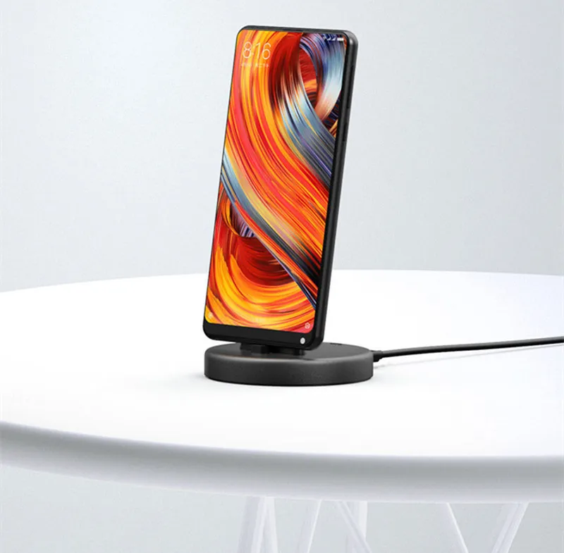 Xiaomi Panki Wireless Charger and phone stand for xiaomi 18W Fast Wireless Charging pad for Samsung S9/S9+ S8 Note 9 9