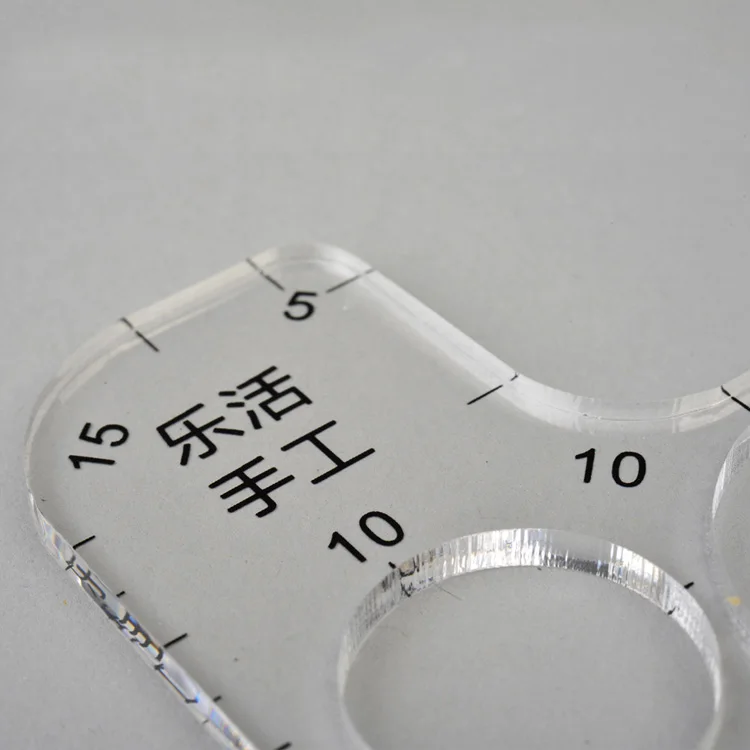 Passion Leather Carft Craftool general Template DIY Template plastic ruler