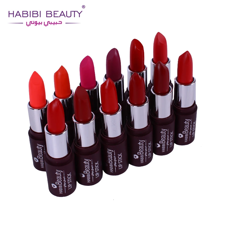 12 Colors Easy to Wear Smooth Pigments Velvet Lipstick Moisturizer Lip Waterproof Matte Makeup