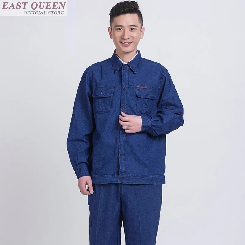 

Work wear uniform work clothes for men mechanic engineering uniform workwear overalls workshop repairman clothes FF641