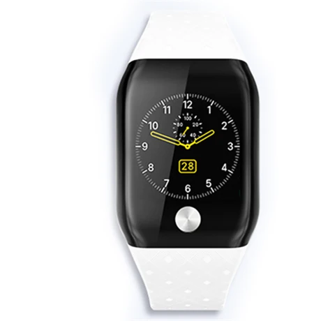 A88+ Bluetooth Смарт-часы 0,66 ''OLED водонепроницаемый экран Смарт-браслет Здоровье B59 смарт-браслет для IOS Android телефонов - Цвет: Белый