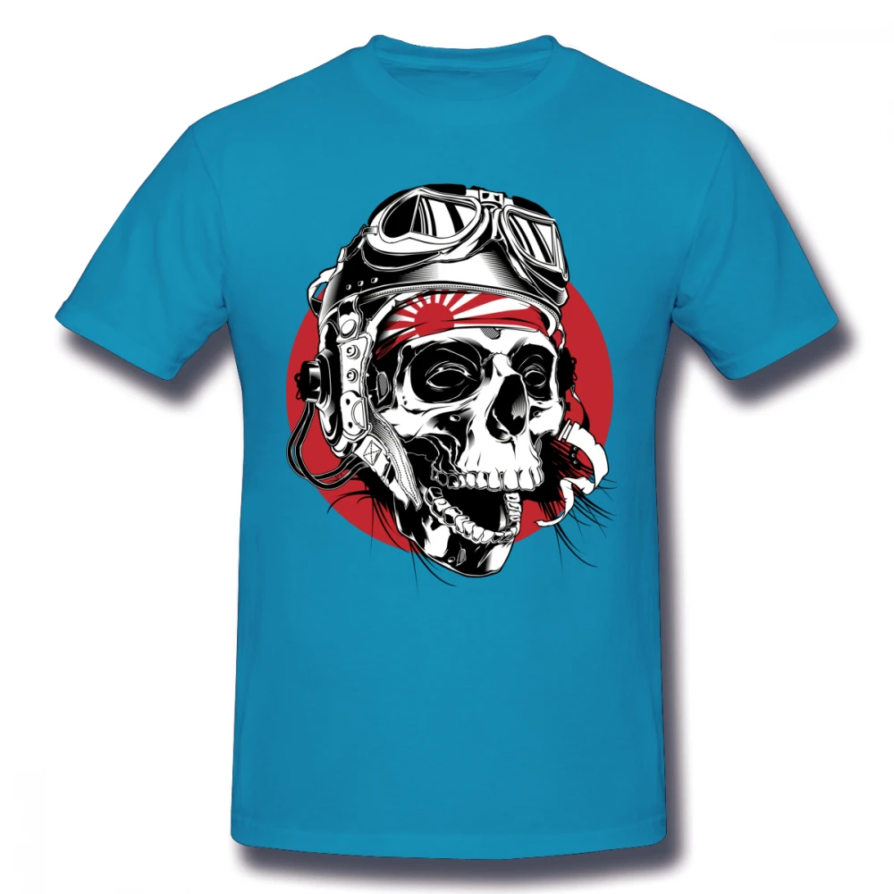 Dead Kamikaze футболка для мужчин плюс размер хлопок Футболка команды 4XL 5XL 6XL Camiseta - Цвет: Королевский синий