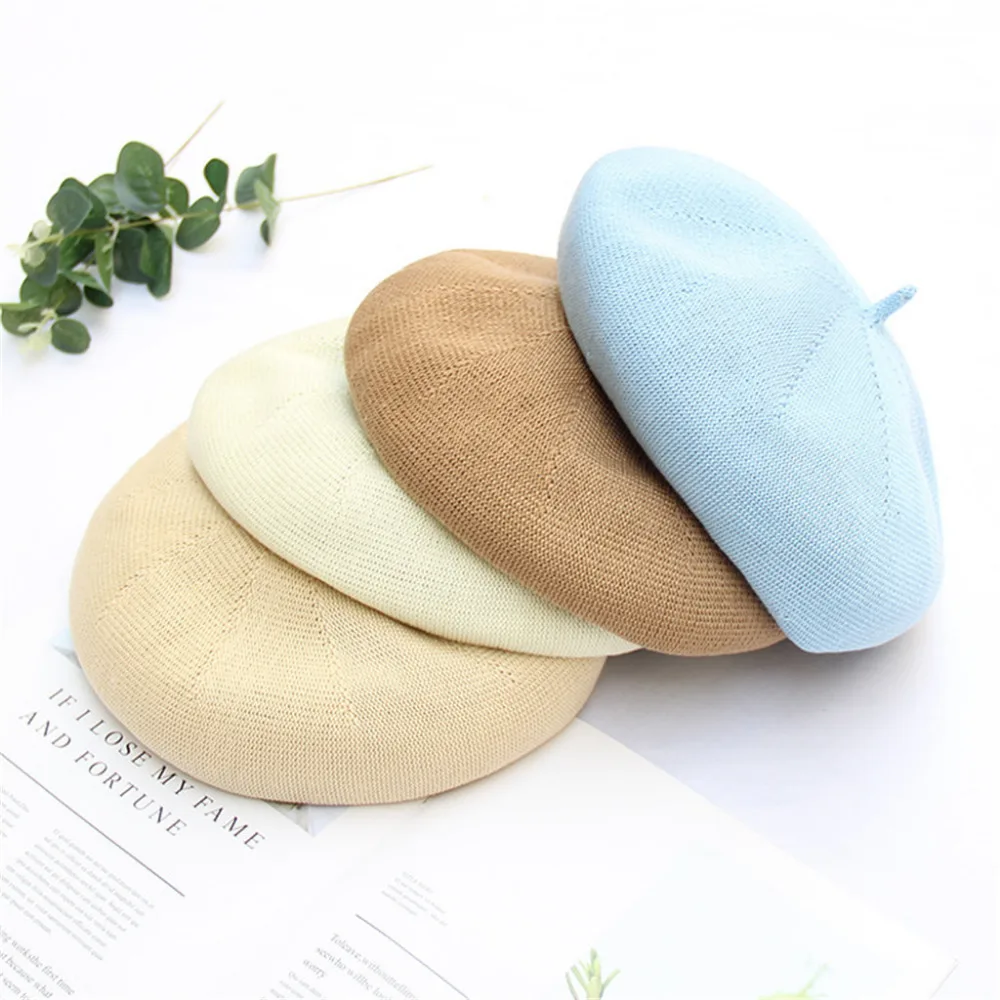 2019 Woman sexy summer casual pumpkin hat beach hat cotton flawless solid color sports beach hat pretty beach hat girl 40J5 (10)