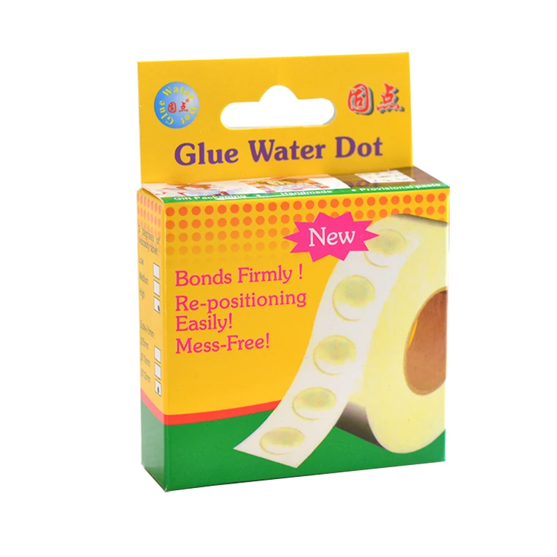 

750pcs Balloon Sticker Removable Double-sided Point Adhesive Tape Ribbon Glue Water Dot Round Birthday Wedding Room Supplies