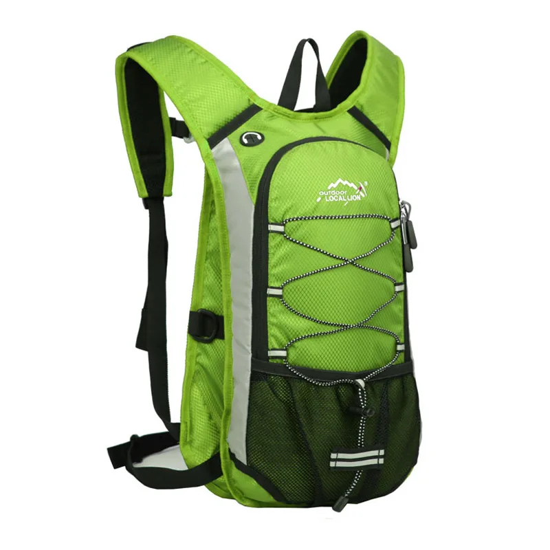 Местный лев 12л велосипедный рюкзак дорожный MTB сумка ранец походный спортивный рюкзак велосипедный рюкзак сумка - Цвет: Green