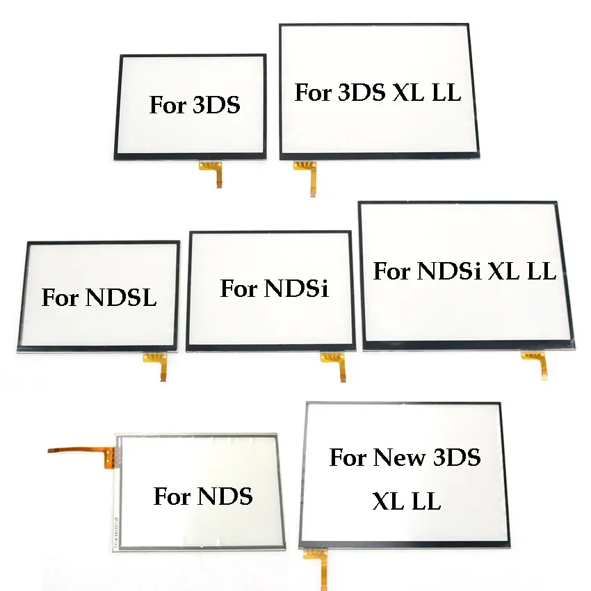 Замена YuXi Сенсорная панель экрана дисплей дигитайзер стекло для nintendo DS Lite для NDSL NDSi New 3DS XL LL консоль