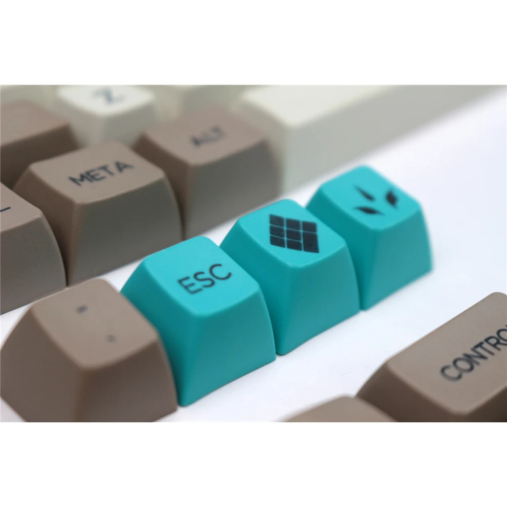 MP 134 KEYS SA PBT Ретро бежевый Keycap Dye Sublimation Cherry MX switch Keycaps для проводной USB механической