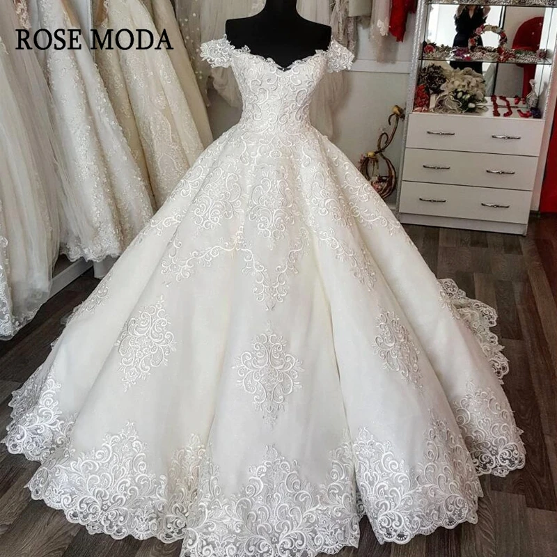 Rosa Moda Deep V Cuello De Encaje Vestido De Novia 2019 Espalda Descubierta Princesa Vestidos De Novia Personalizados Vestidos De Novia Aliexpress