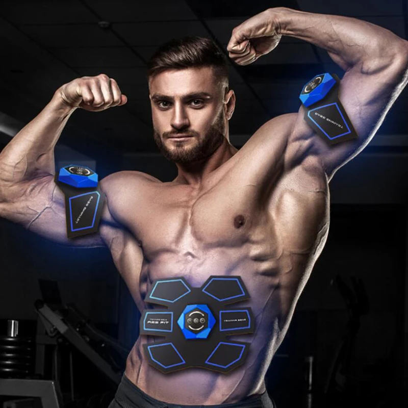 EMS Wireless Muscle Stimulator Trainer USB Rechargeable Fitness Abdominal Training Home Gym Belly Arm Leg Exercise Gym Equipment EMS Wireless Muscle Stimulator Trainer USB Rechargeable Fitness Abdominal Training Home Gym Belly Arm Leg Exercise Gym Equipment