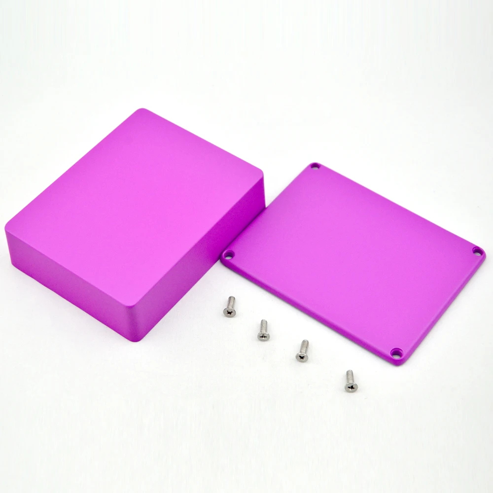 New 1590BB Diecast Aluminum Enclosures Pedal Kit Colorful Painting For Guitar Pedal 7 Colors New 1590BB Diecast Aluminum Enclosures Pedal Kit Colorful Painting For Guitar Pedal 7 Colors