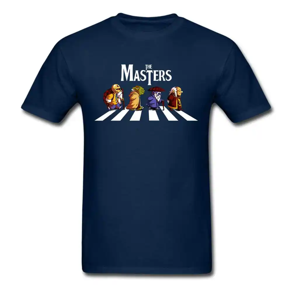 Мужская футболка с героями мультфильмов The Masters walk road из 100% хлопка размер