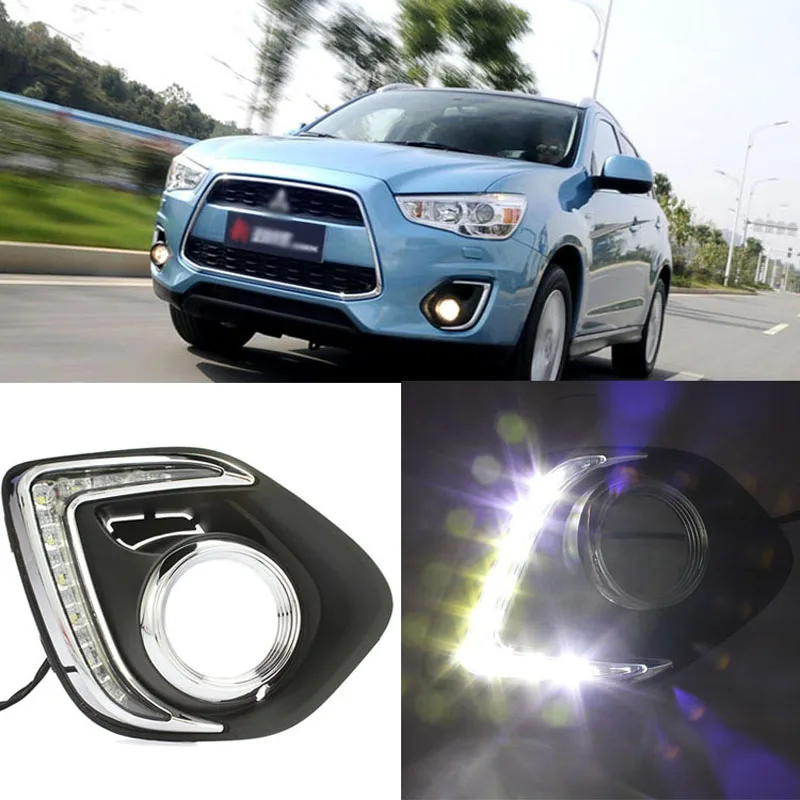 Новые обновленные светодиодные дневные ходовые огни Ownsun DRL для Mitsubishi ASX|daytime running