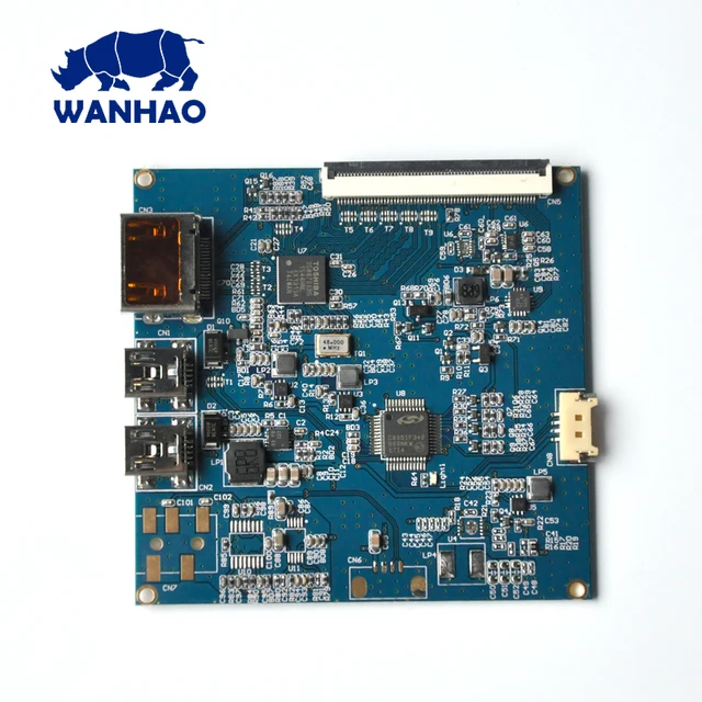 Best Price Wanhao 3D Printer Parts For D7, D7-LCD Driving board For Wanhao Duplicator 7 Best Price Wanhao 3D Printer Parts For D7, D7-LCD Driving board For Wanhao Duplicator 7