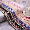 Pompom Lace Trim Pom Pom Bobble Braid Tassel Ball Fringe Ribbon Colors Lace Fabric DIY Material Crafts Sewing Accessories 1yard ► Photo 2/6