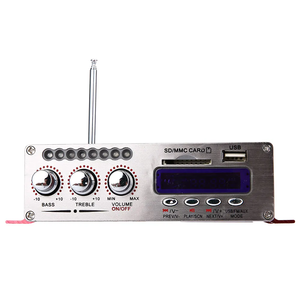 Kentiger HY 502S 2CH Bluetooth Hi Fi Super Bass усилитель выходной мощности с пультом дистанционного