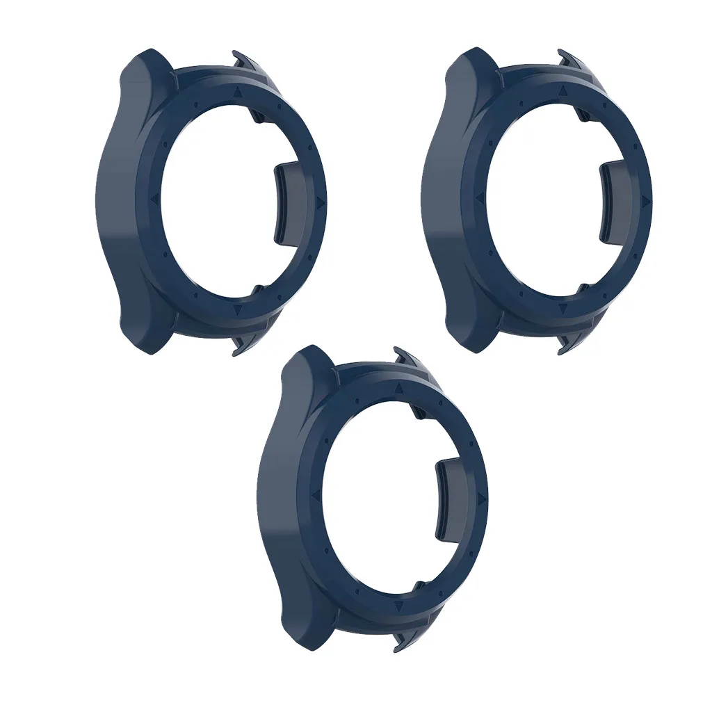 Модные Простые Чехлы для часов, 3 шт., чехол, силиконовая рамка для huawei watch 2, умные часы, спортивные, прочные