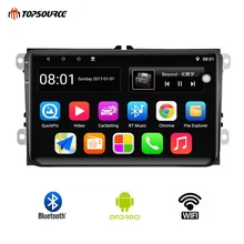 TOPSOURCE Car Radio 9001RDS 2 Din 9 Inch Android GPS Wifi Car Multimedia Player For VW/Volkswagen/POLO/PASSAT/Skoda/Seat/Fabia TOPSOURCE Car Radio 9001RDS 2 Din 9 Inch Android GPS Wifi Car Multimedia Player For VW/Volkswagen/POLO/PASSAT/Skoda/Seat/Fabia