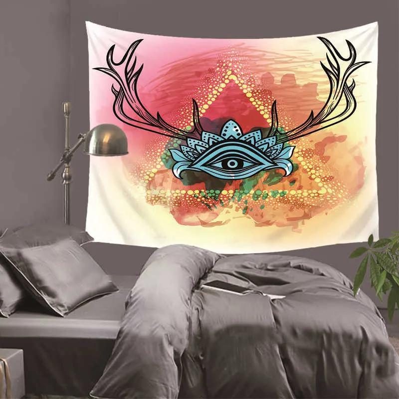 

Indian Bohemian Mandala Tapestry Wall Hanging Sandy Beach Picnic Throw Rug Blanket Camping Tent Travel Mattress Home textile