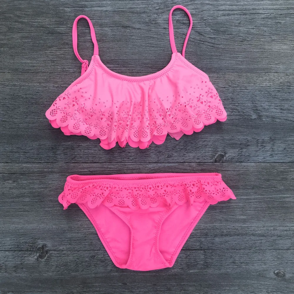 2019 Girl Swimsuit Two Pieces Children