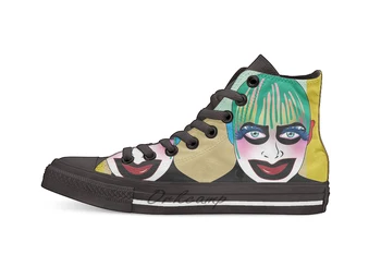 

leigh bowery Casual High Top Canvas shoes sneakers For Drop shipping