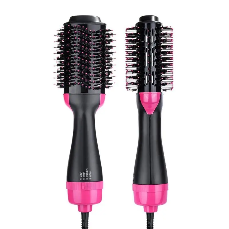 

Shopify Hair Brush One-Step Hair Dryer & Volumizer Negative Ion Generator Hair Curler Straightener Styling Tools Dropshipping