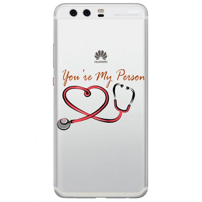 You're My Person For Fundas Greys Anatomy Мягкий ТПУ чехол для телефона Huawei P8 P9 P10 P20 Mate10 20Pro Lite|Сумки