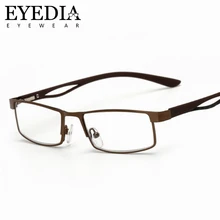 Новые брендовые Модные женские мужские очки для чтения сплав полная оправа с удобными дужками классический дизайн lunettes pour lire 140CJ