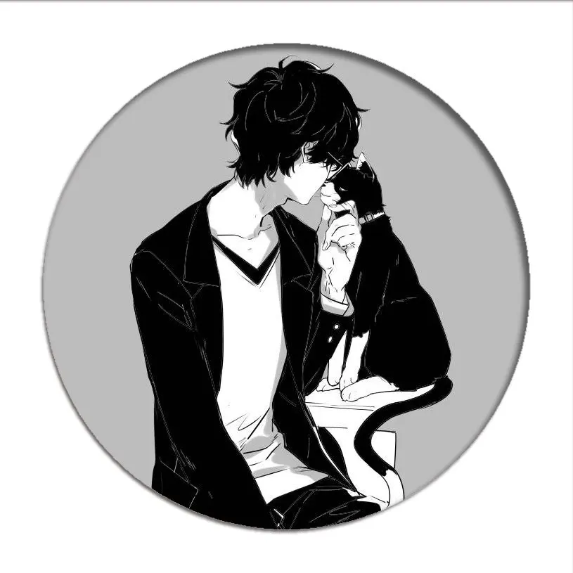 Japan Game Persona 5 Cosplay Badges P5 Joker Brooch Pins Anne Takamaki Icon Collection Breastpin For Backpacks Clothes Decor Aliexpress