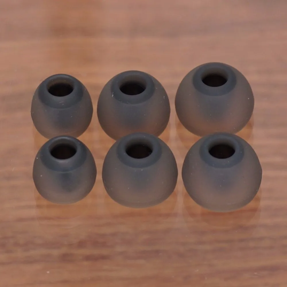 2 Pairs Silicone Replacement Earbuds Ear Buds Gel Tips Ear Cover Cups