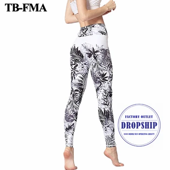 

Yoga Pants Women Printed New Sport Leggings Elastic Fitness Gym Pants Workout Running Tight Leggins Sport Women Fitness Trousers