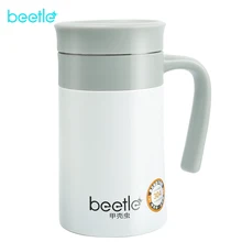 Бренд Beetle 520 мл Термос кружка с фильтром термосы для офиса кофейная чашка из нержавеющей стали Термос бутылка термос чашка