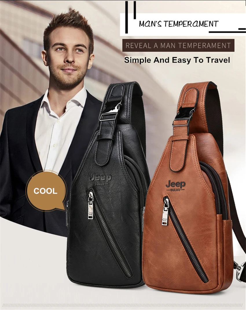 JEEP BULUO Brand Men's Travel Bag