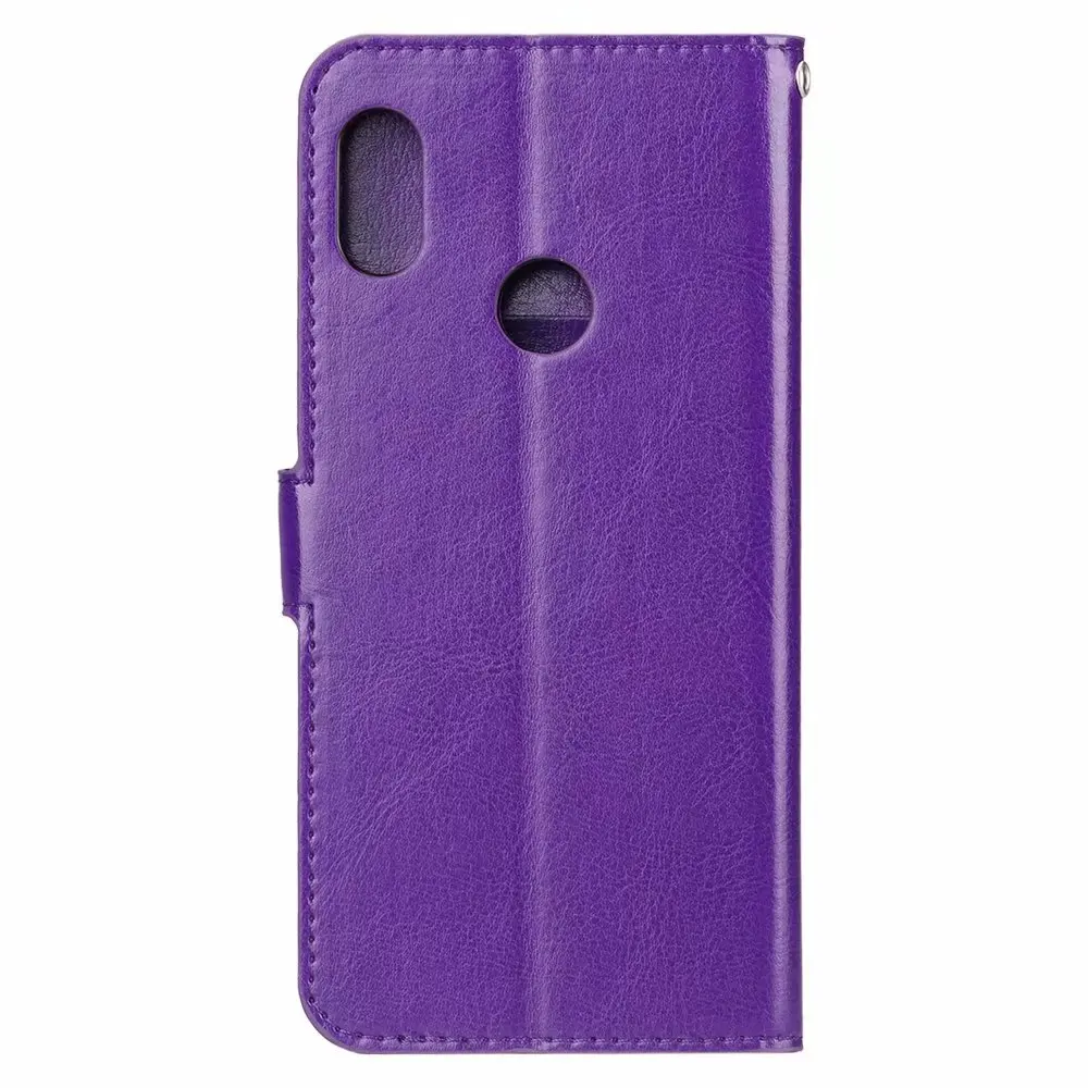 10 шт./партия кошелек чехол для телефона из искусственной кожи для Red mi Note 7 Pro для Xiao mi 9 mi 9 Oil Side Crazy Horse Grain откидная крышка