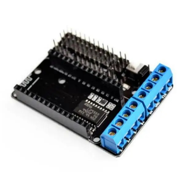 10 шт. NodeMCU щит для двигателя L293D фото из ESP8266 esp 12E комплект diy rc игрушка wifi smart car remote