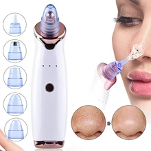 Микродермабразия удаления угрей вакуум всасывания лица Прыщи Угри, воспаление сальных желез экстрактор поры на лице очиститель кожи инструменты для ухода за кожей