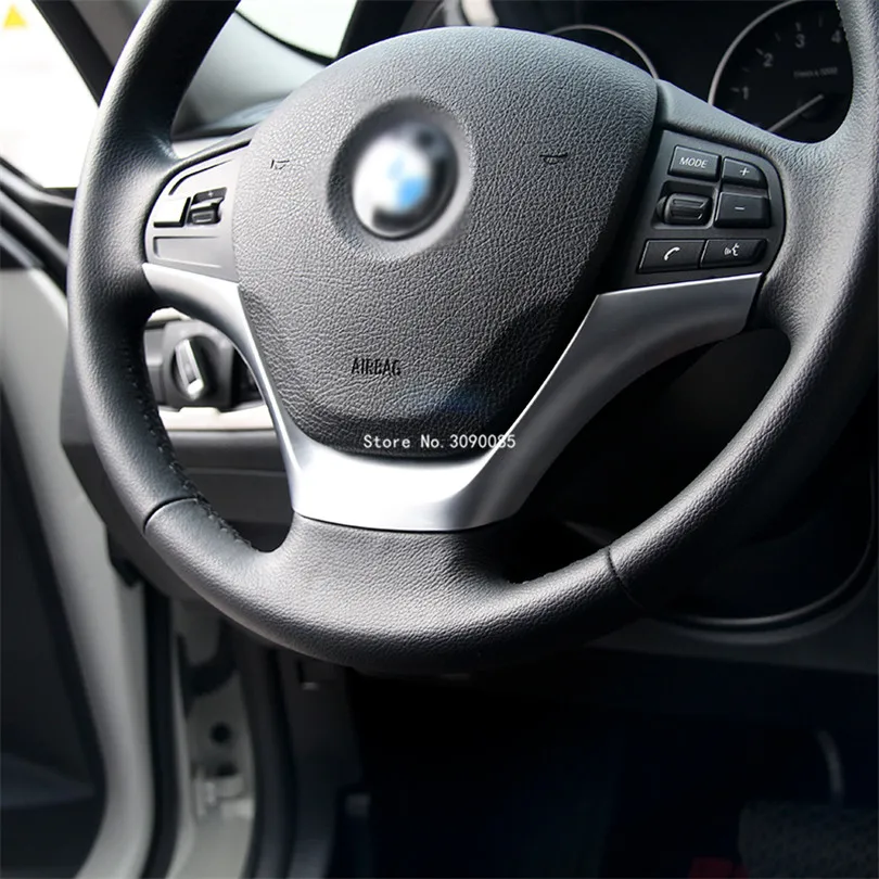 Collbt рулевого колеса автомобиля рамки крышка отделка ABS аксессуары из хрома для BMW 3 серии F30 F34 320 328 2013