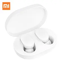 Xiaomi mi наушники AirDots Bluetooth Red mi TWS, стерео беспроводные наушники-вкладыши, бас наушники, Молодежная версия с mi c Handsfree