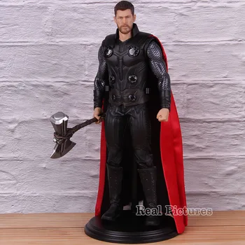 

The Avengers 3 Thor Action Model Toy Thor with Stormbreaker 1/6th Scale Toys PVC Collectible Marvel Figure 30cm