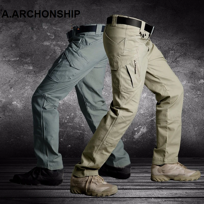  2019 IX9 II Men Militar Tactical Pants Combat Trousers SWAT Army Military Pants Mens Cargo Outdoors