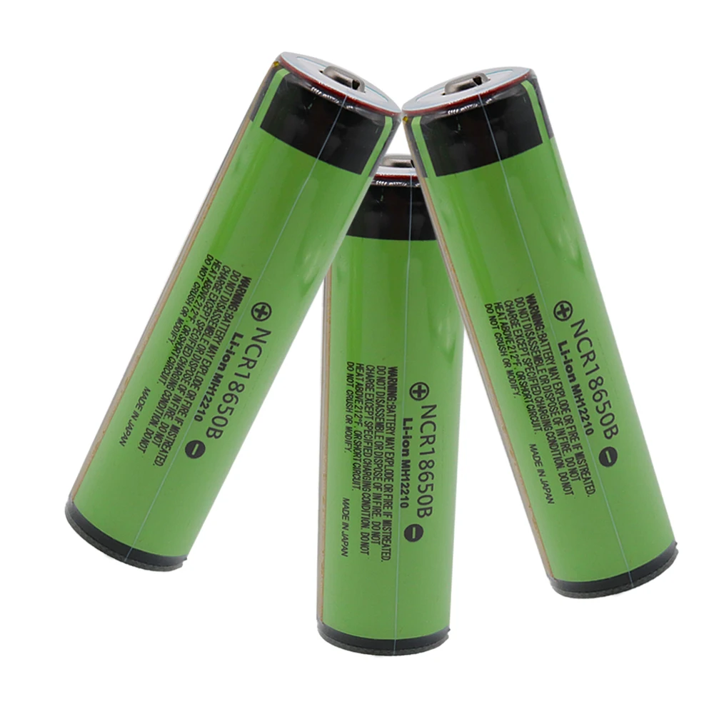 Новинка 18650 батарея 3400mah 3,7 v литиевая батарея для NCR18650B 3400mah подходит для фонарика батареи+ PCB