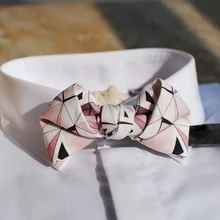 Мужской моды мужские Треугольники луч дизайн bestman свадебные стул галстук-бабочка Западной Европе вечерние подарок