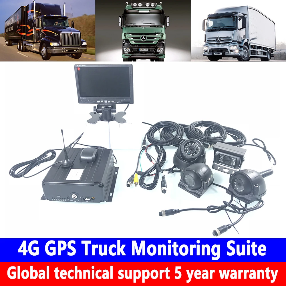 4-сторонний коаксиальный мониторинг SD-карты AHD720P 4G GPS комплект - Цена: 16 714,33 руб.