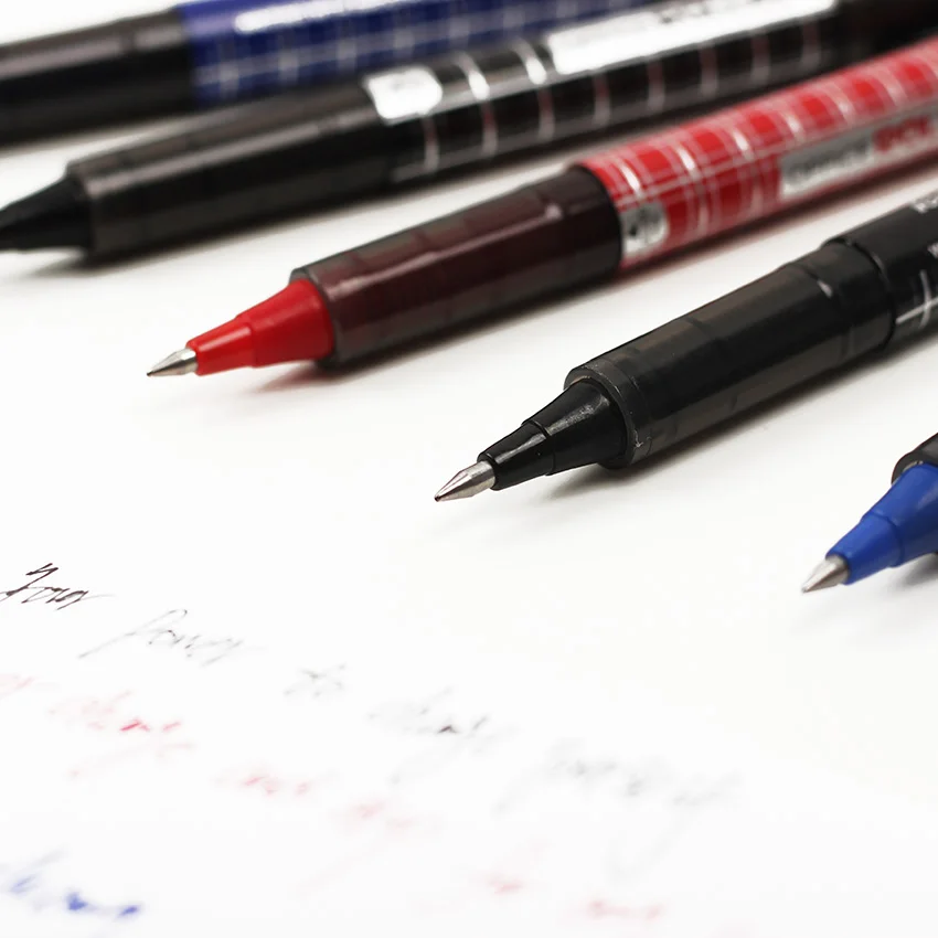 TENFON 1 шт 0,5 мм Классическая Ручка на водной основе 3 цвета гелевая ручка школьные канцелярские принадлежности R-2031