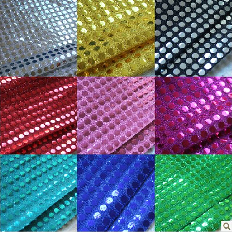 Adorno de lentejuelas 5m cinta de lentejuelas arco iris con Paillettes en cadena para Artes Artesanía Coser 12