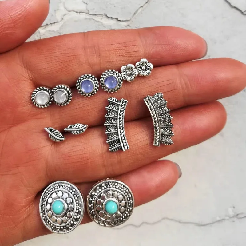 

2019 New Earing Aros Set Auger A Hoard Of Carve Patterns Or Designs On Woodwork Restoring Ancient Ways 6 To Suit Stud Earrings