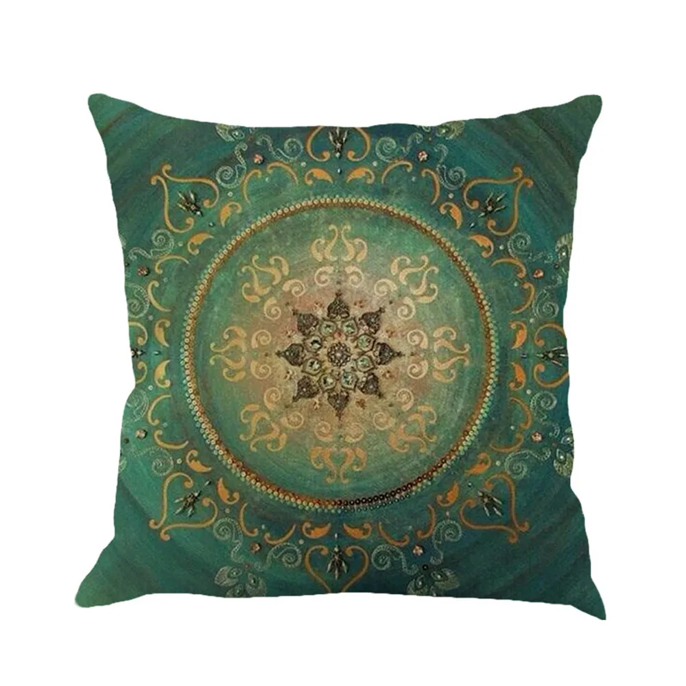 

Flax Square Cotton Linen Pillowcase Geometry Painting Polyester Cushion Cover Throw Pillow Case Sofa Pillow Covers Home Decor Q0